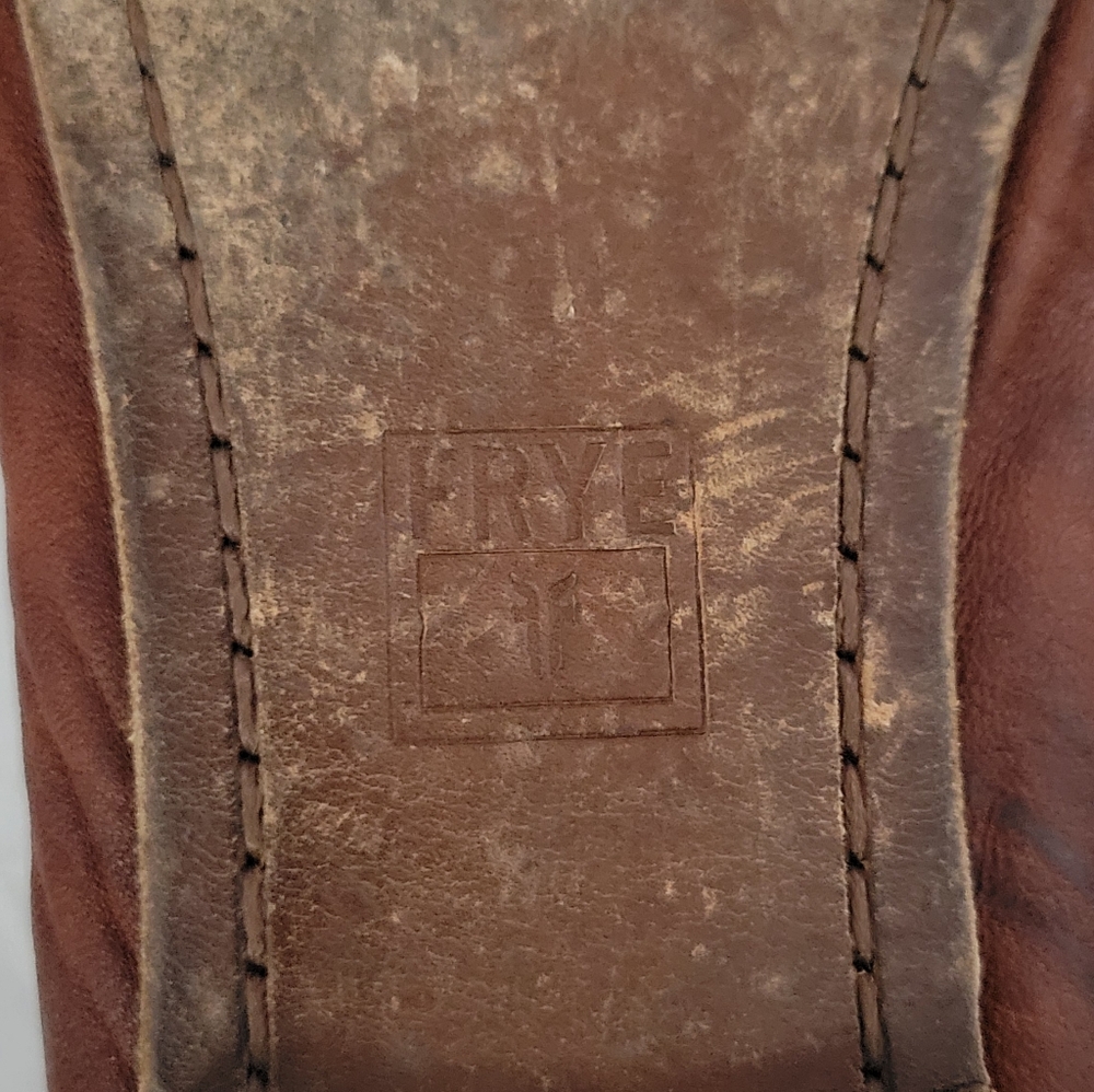 Frye Leather Flats with Rounded Toe Size 7.5 - Picture 11 of 12